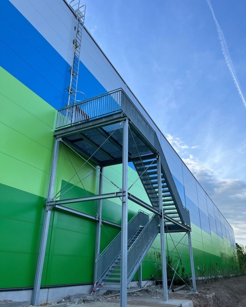 Treppenanlage in Bodenheim