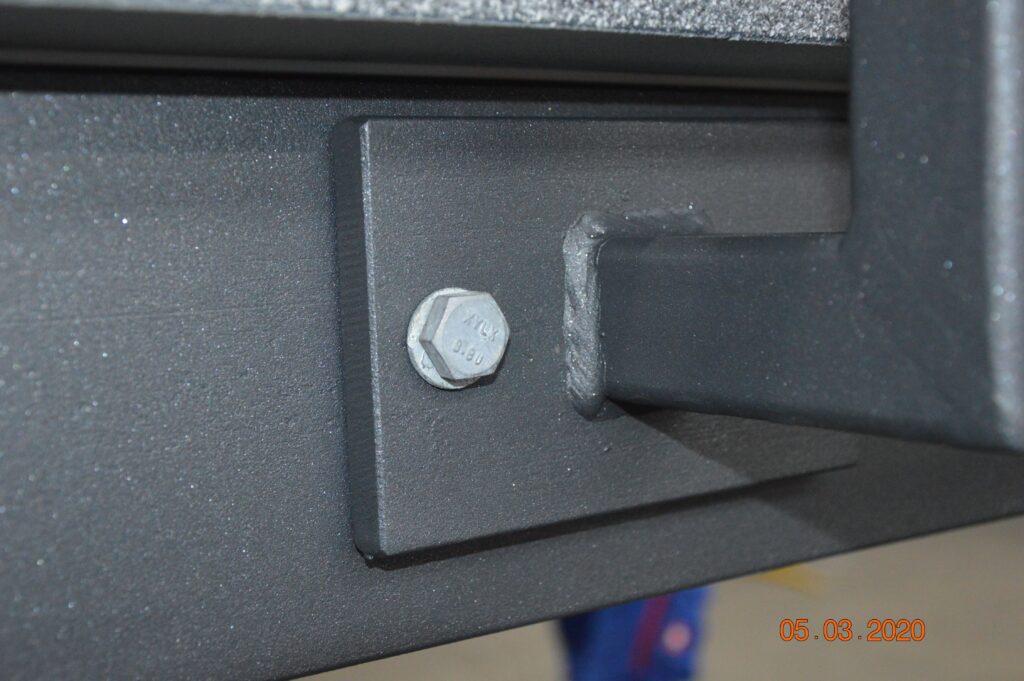 Balkonanlage Rauenthal mit pulverbeschichteten Geländer